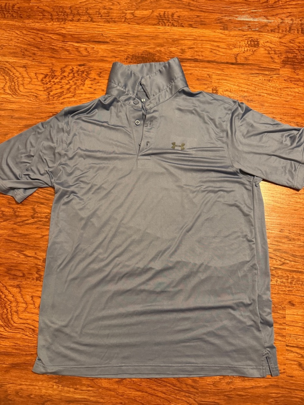 Under Armour Men’s Short Sleeve Playoff Polos - Gray Blue and Brown
